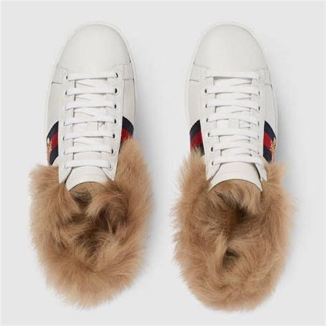 gucci sneaker fell|Gucci sneaker for sale.